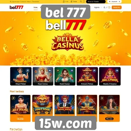 Design e usabilidade do site bel 777 para usuários