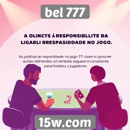Políticas de responsabilidade no jogo no bel 777