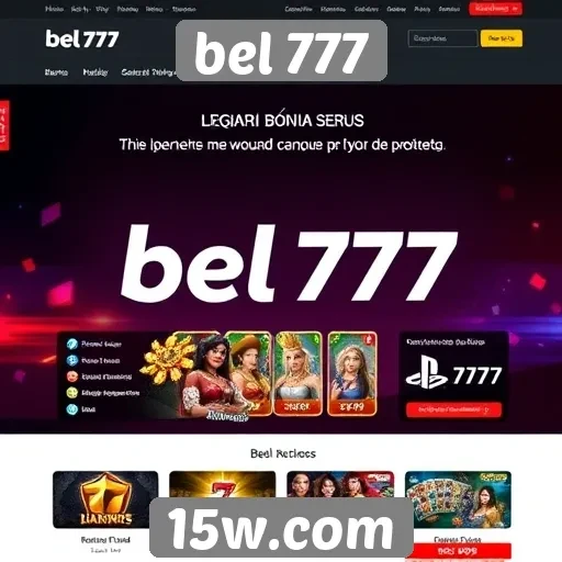 Análise de segurança do site bel 777